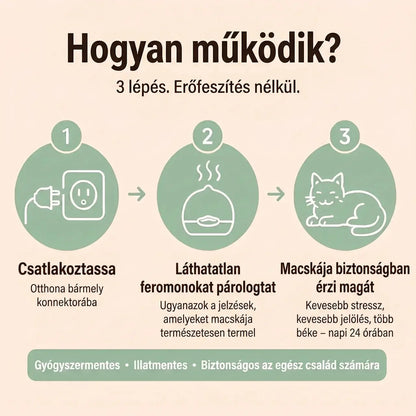 Veluna Feromonos Párologtató Macskák Számára