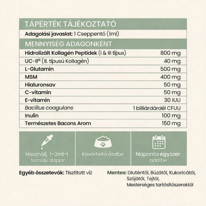 Veluna Prémium Folyékony Kollagén Kutyáknak