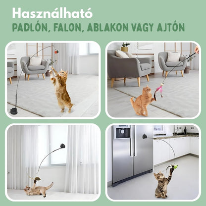 Veluna Interaktív Madár Játék Macskák Számára