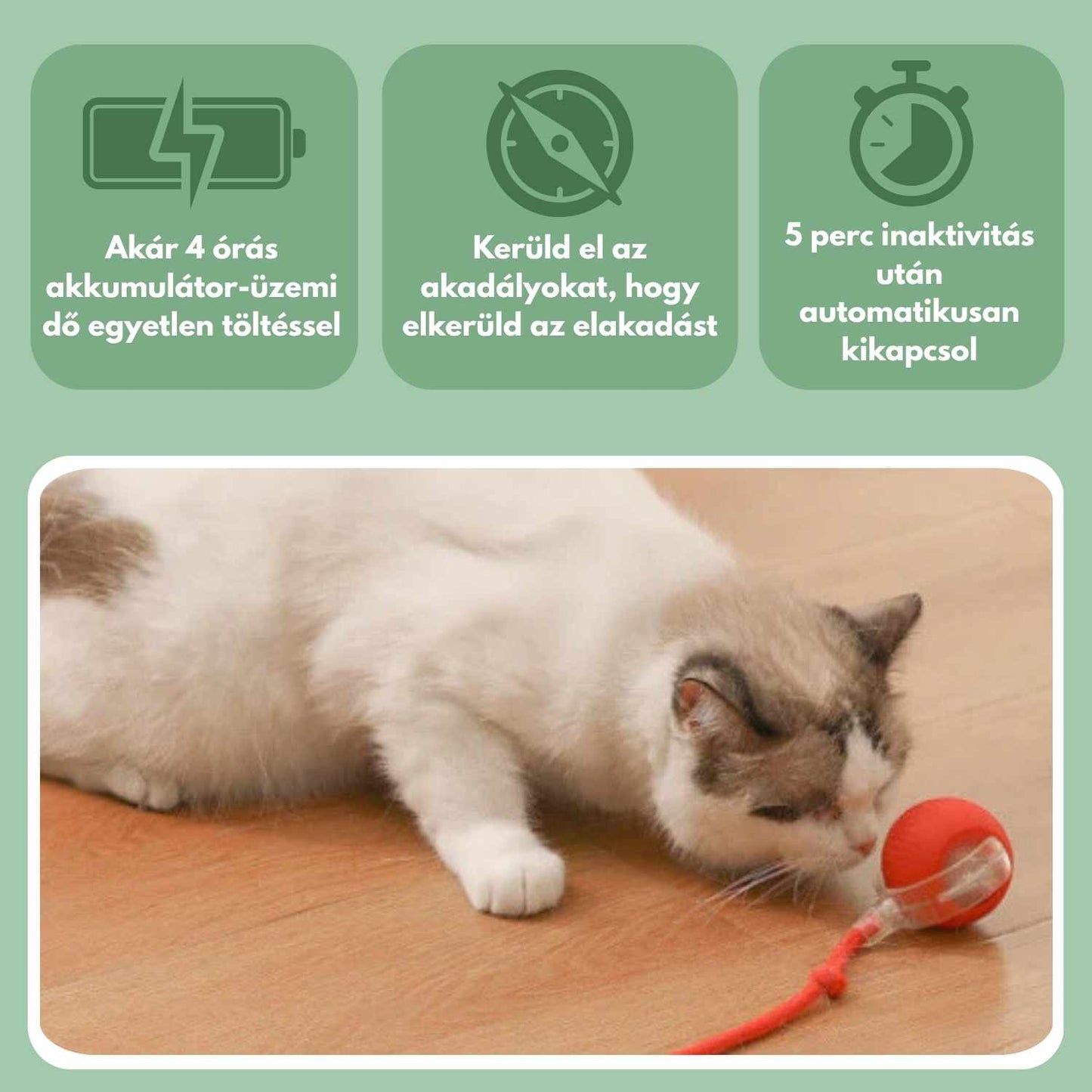 Veluna Smart Ball Macskák Számára